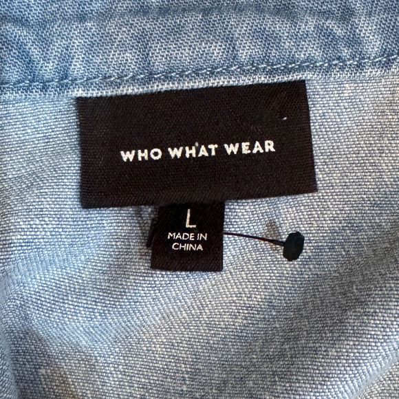 Who what wear denim dress. - Picture 5 of 6